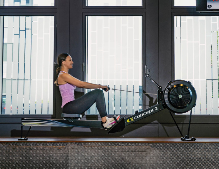 Frankfurt Personal Training Fitnessstudio Romeo&Julia PRIME TIME fitness concept 2 Rower